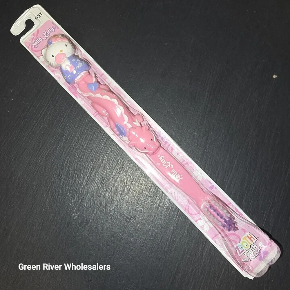 Hello Kitty‎ Pink Zooth Brush Toothbrush With Dragon